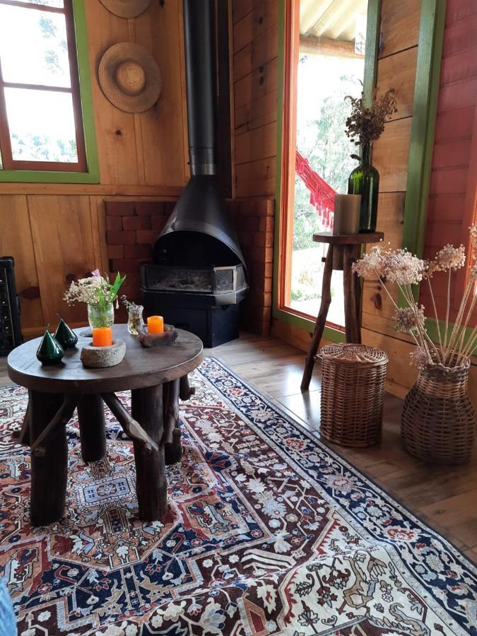 Sitio Recanto Da Guarda - Cabana Araucaria 邦雷蒂鲁 外观 照片