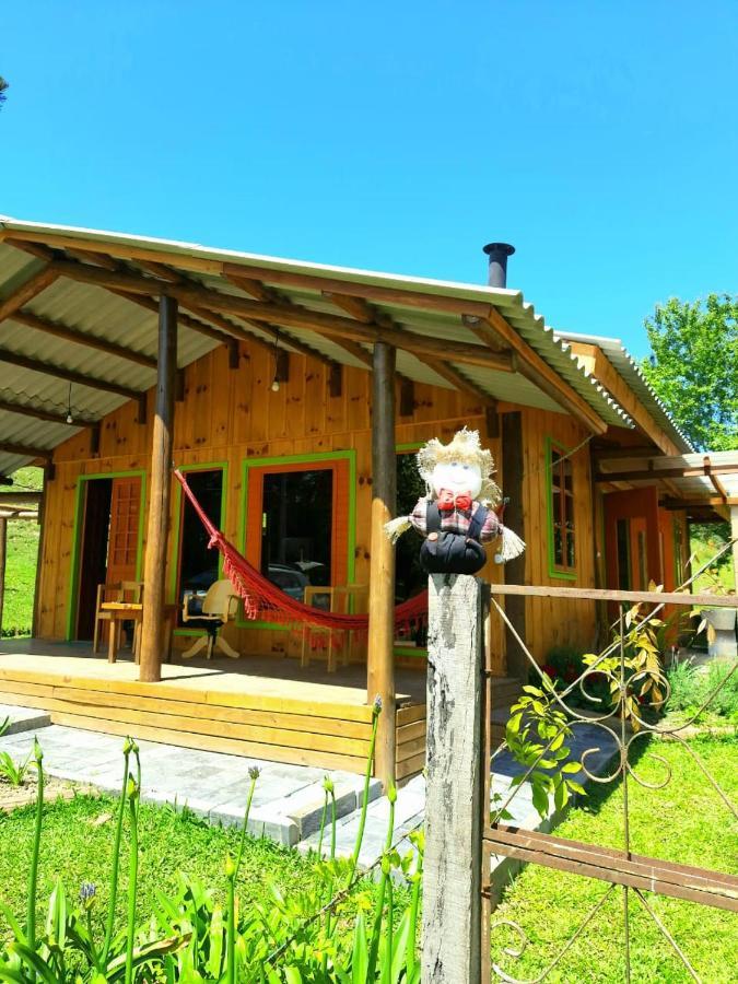 Sitio Recanto Da Guarda - Cabana Araucaria 邦雷蒂鲁 外观 照片