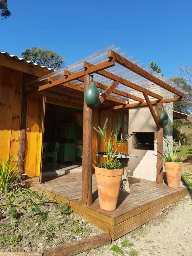 Sitio Recanto Da Guarda - Cabana Araucaria 邦雷蒂鲁 外观 照片